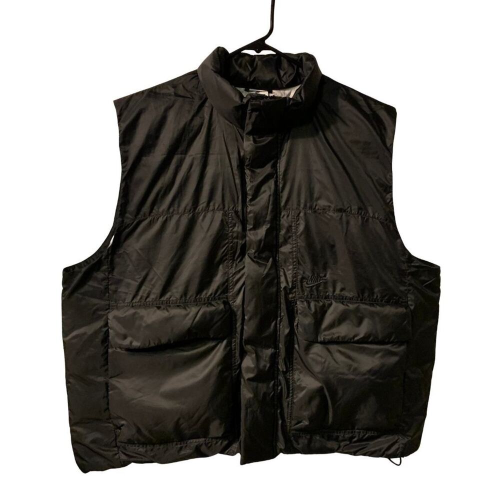 Nike Men's Tech Pack Therma Fit ADV Vest Size L Black Running Athleisure DV9972